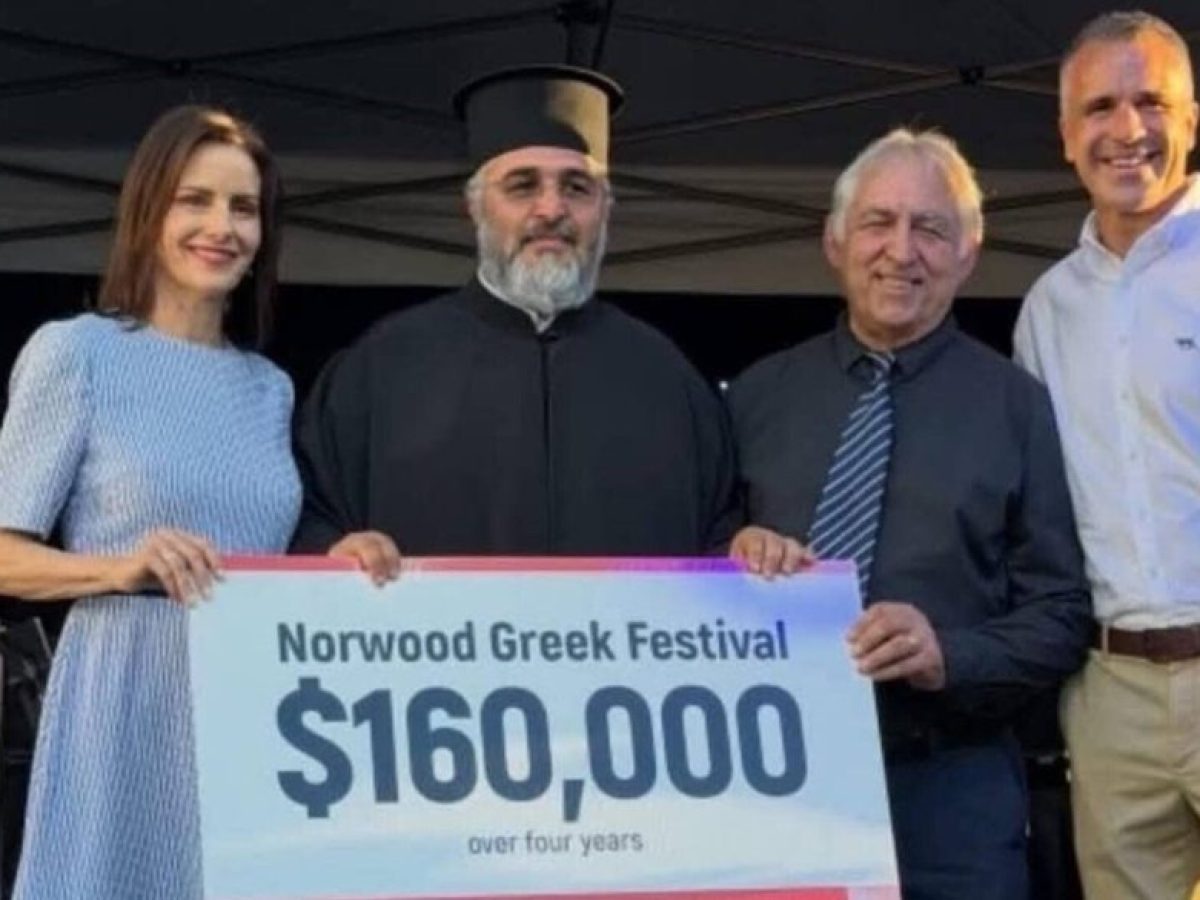 Ο Πρωθυπουργός της  Νότιας Αυστραλίας χαρακτήρισε  “φανταστικό” το Ελληνικό Φεστιβάλ του Norwood