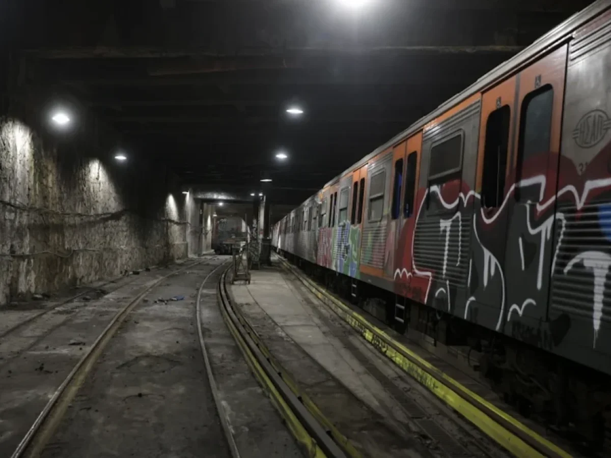 Ο πρώτος σταθμός του Ηλεκτρικού στην Ομόνοια μετατρέπεται σε σύγχρονο καταφύγιο πολέμου