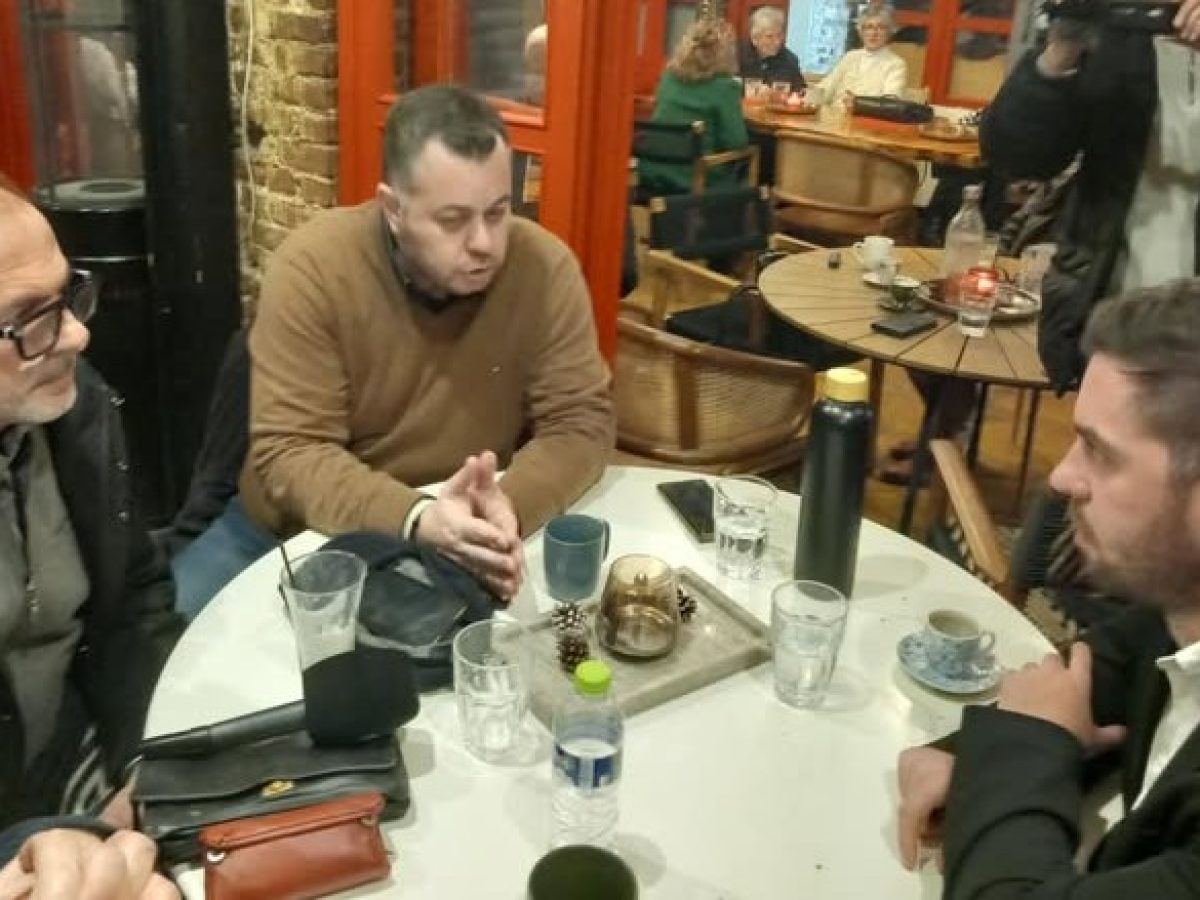 Ο Βουλευτής Εμμανουήλ Φράγκος στον Εμπορικό Σύλλογο Δράμας
