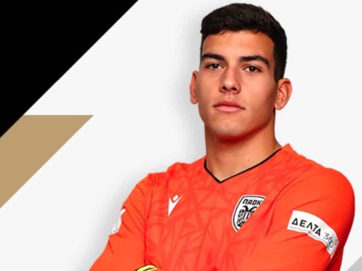 Ο Αργείτης τερματοφύλακας του ΠΑΟΚ Στάθης Μπελερής στην Εθνική Νέων