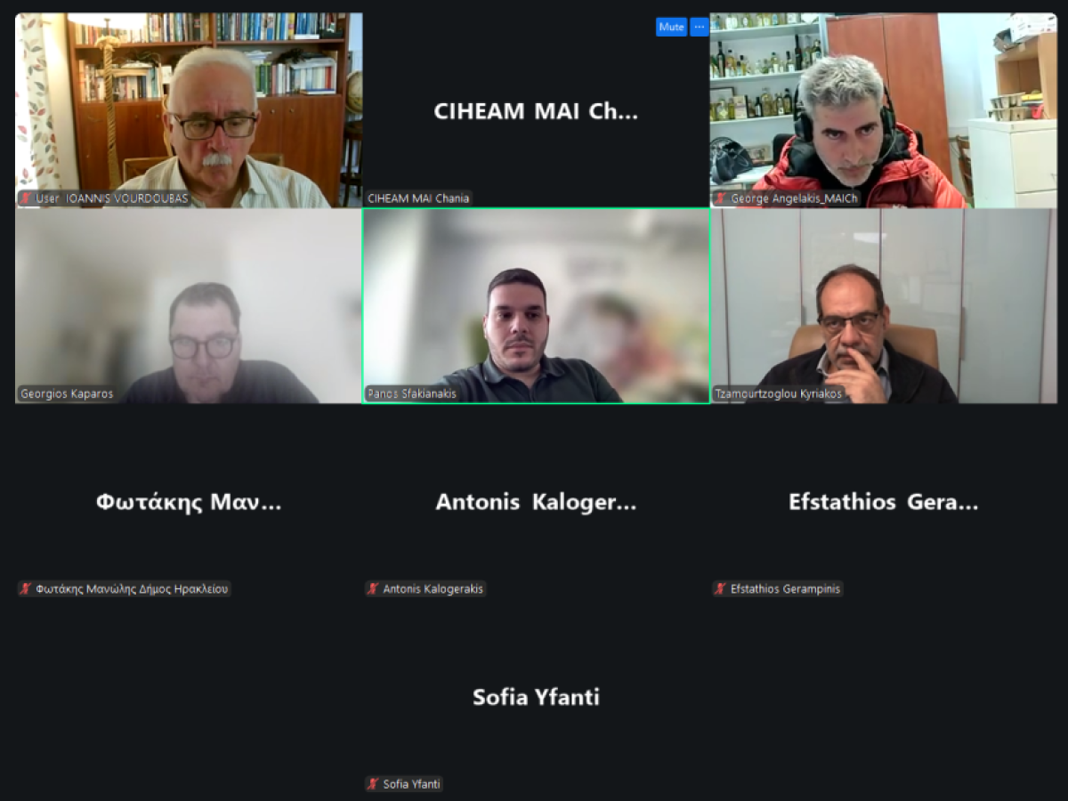 Ολοκλήρωση της 6ης συνάντησης για την απανθρακοποίηση της τουριστικής βιομηχανίας, με τη συμμετοχή του ΜΑΙΧ και της Περιφέρειας Κρήτης