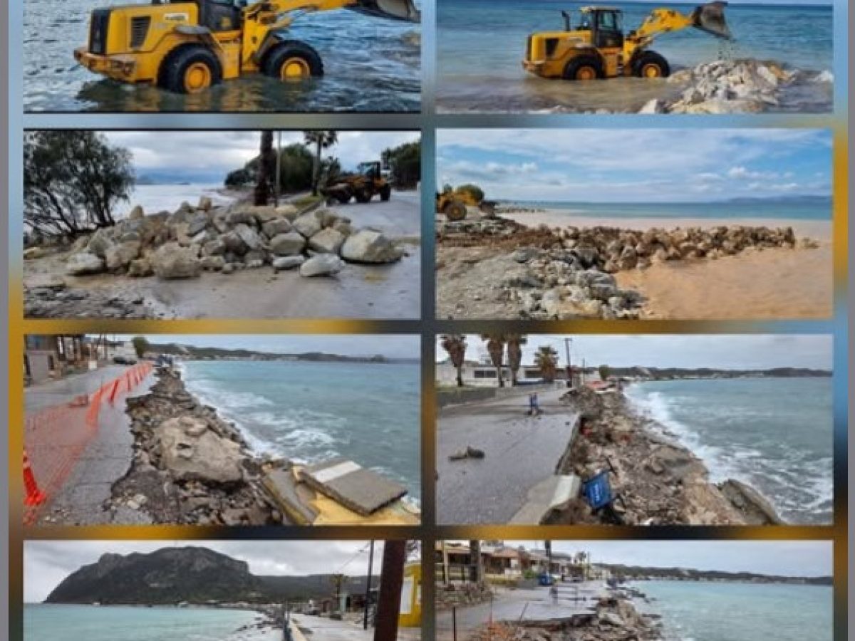 Π. Πετρής: Την Κέφαλο γιατί την αφήσατε μόνη της; Όταν από την πρώτη σοροκάδα άνοιξε η πρώτη «πληγή» σε ένα μικρό σημείο του παραλιακού δρόμου… πού ήταν ο δήμος;