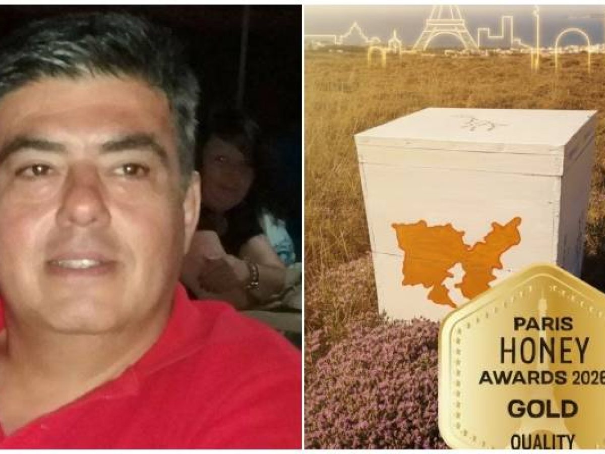 Παγκόσμια διάκριση για τη Λήμνο | Χρυσό βραβείο στο Παρίσι για το θυμαρίσιο μέλι του Θανάση Σαρδιανού