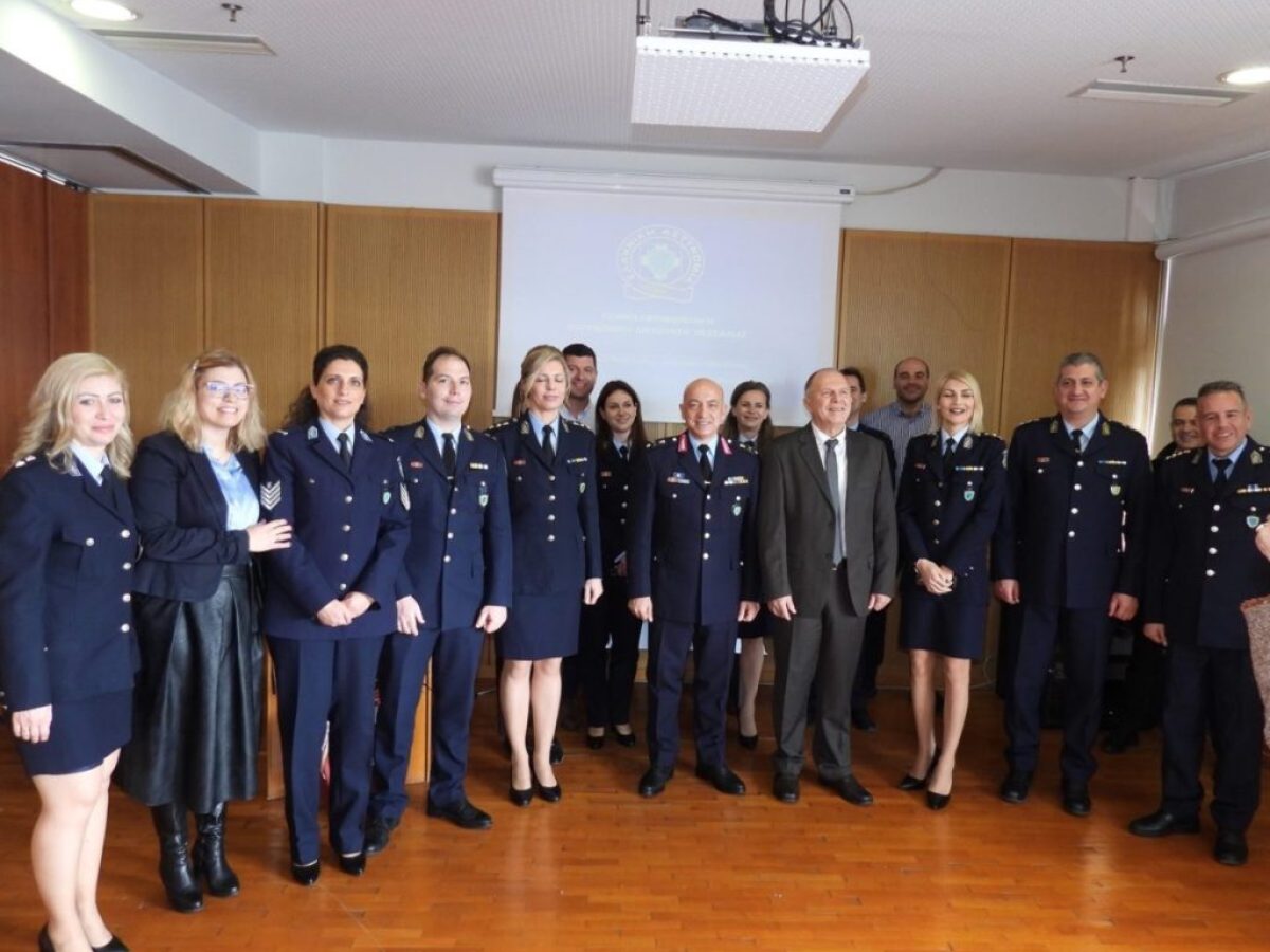 Παράδοση – Παραλαβή στη Γενική Περιφερειακή Αστυνομική Διεύθυνση Θεσσαλίας