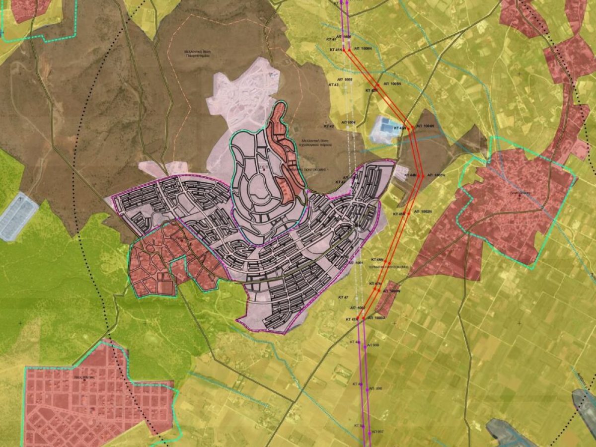 Παρέμβαση για τους πυλώνες υψηλής τάσης στη Νέα Ποντοκώμη