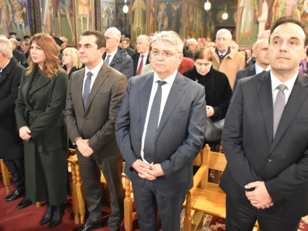 Παρουσία του Δημήτρη Νατσιού στις λατρευτικές εκδηλώσεις για την αγιοκατάταξη του Αγίου Δημητρίου (Γκαγκαστάθη)