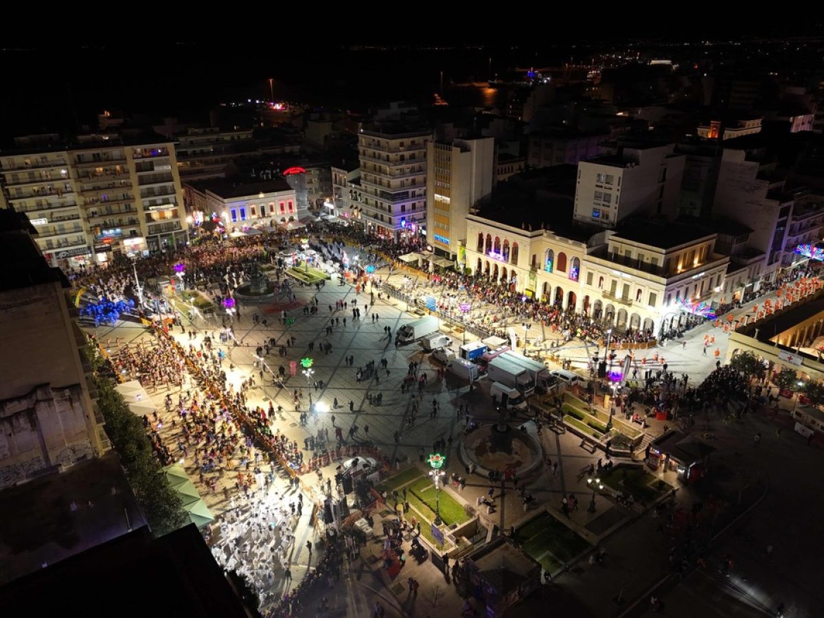 Πάτρα: Δείτε τι έγινε στη νυχτερινή ποδαράτη – Εικόνες από ψηλά κόβουν την ανάσα