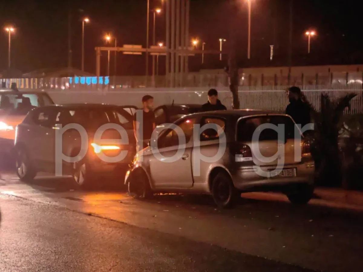 Πάτρα: Καραμπόλα τριών οχημάτων στην Ακτή Δυμαίων ΦΩΤΟ ΒΙΝΤΕΟ