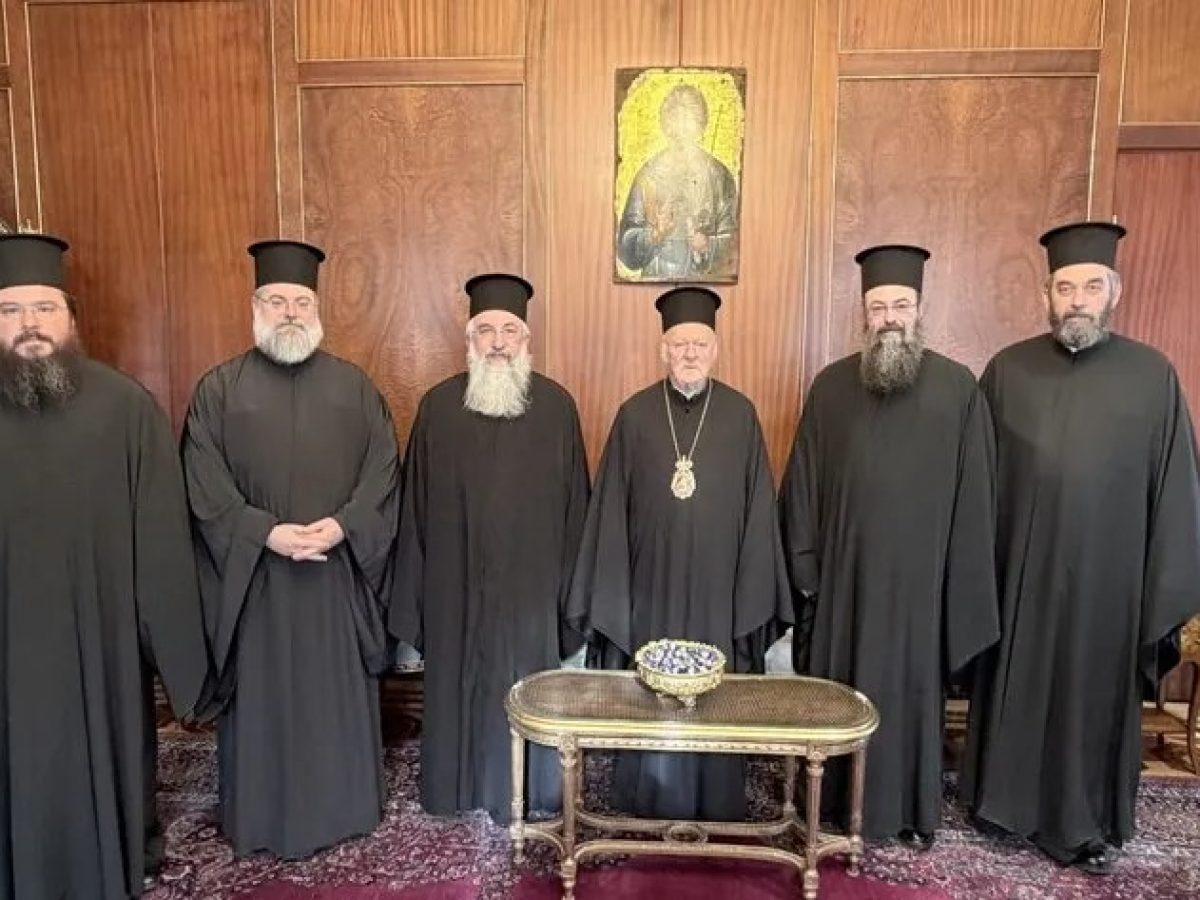 Πήραν την ευχή του Πατριάρχη, πριν την ενθρόνισή τους