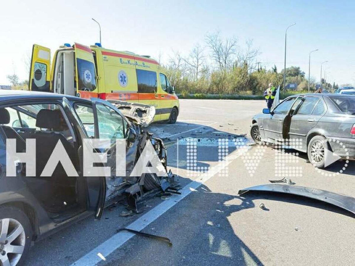 Πύργος: Σοβαρό τροχαίο στον κόμβο Ολυμπίων