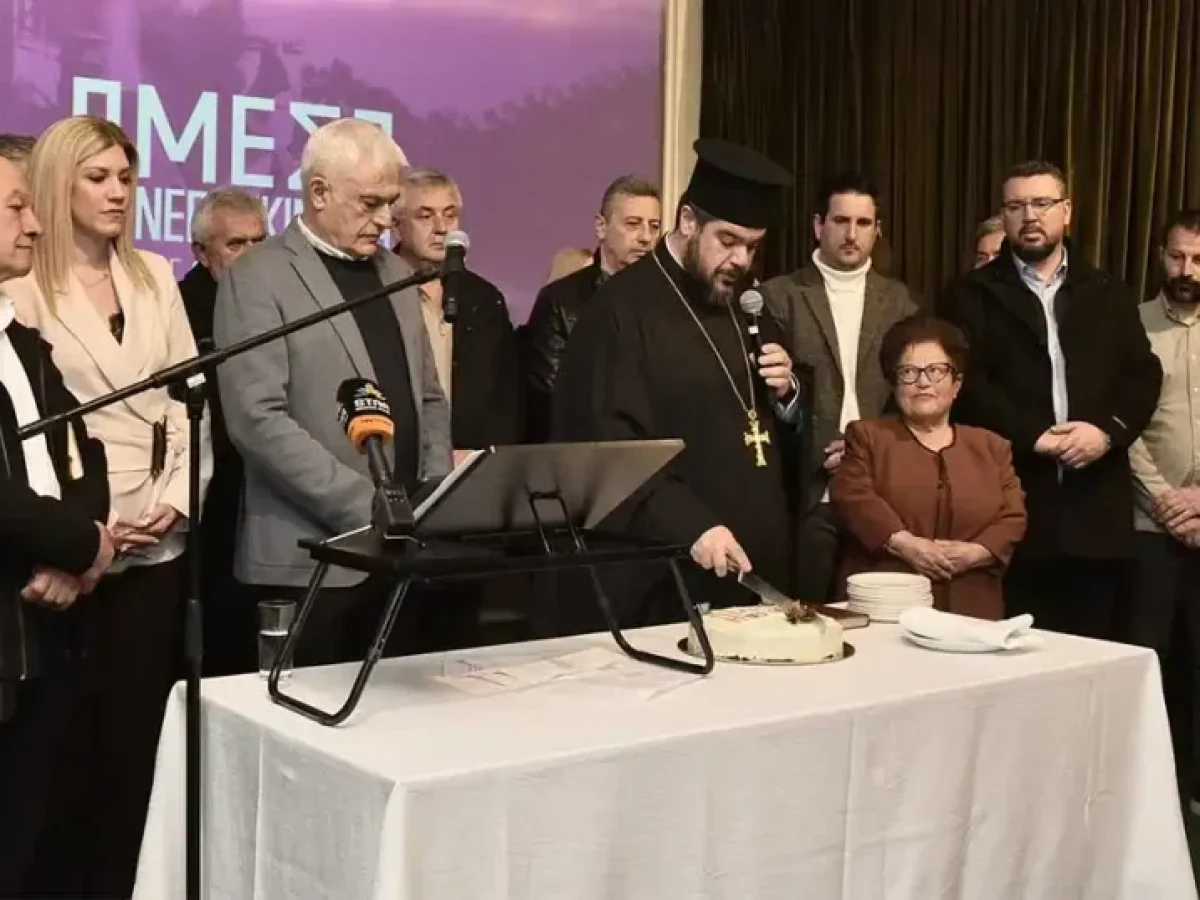Πλήθος κόσμου ανταποκρίθηκε στο κάλεσμα του Γιώργου Σπύρου και της παράταξης «ΑΜΕΣΑ – Νέο Ξεκίνημα»