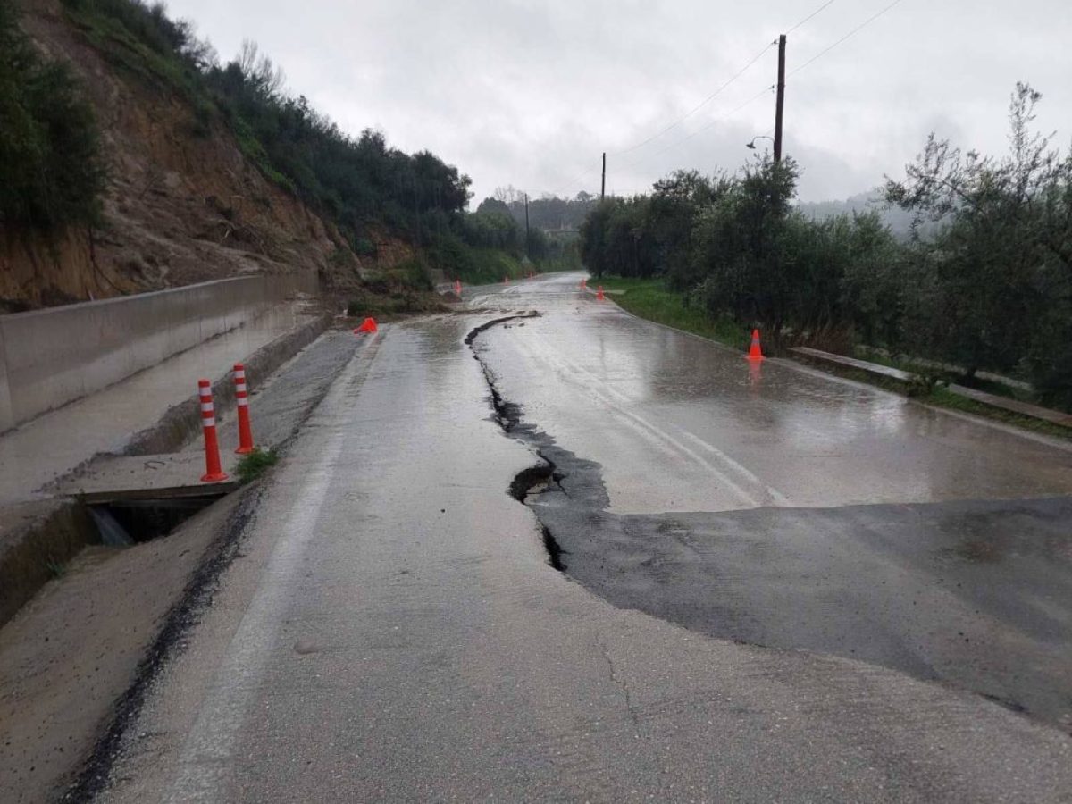 Πολλά προβλήματα στον Δήμο Ολυμπίας λόγω των βροχοπτώσεων-Ποιοι δρόμοι είναι κλειστοί