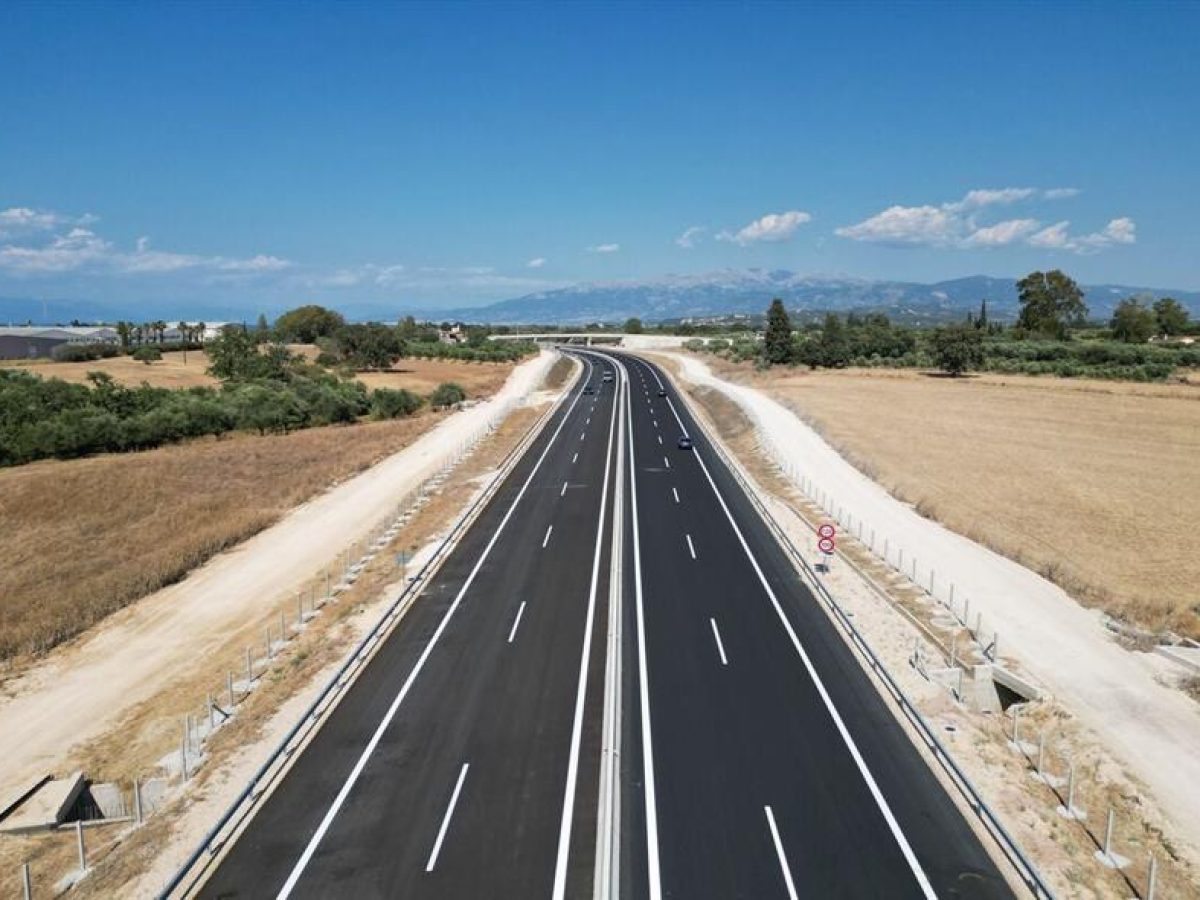 Προχωρά η σύνδεση της Ολυμπίας Οδού με το λιμάνι Κυλλήνης- Τρέχουν τα έργα