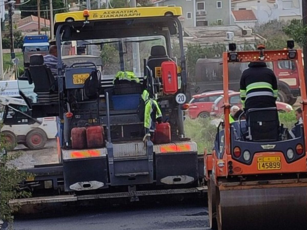 Ραφήνα Πικέρμι: Ολοκληρώνεται το πρόγραμμα ασφαλτοστρώσεων