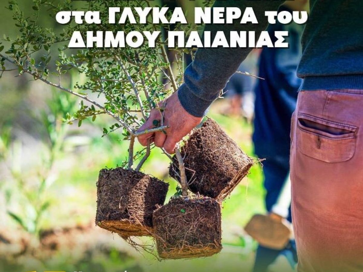 Ραντεβού στα Γλυκά Νερά για μια ακόμα μεγάλη δράση φύτευσης!