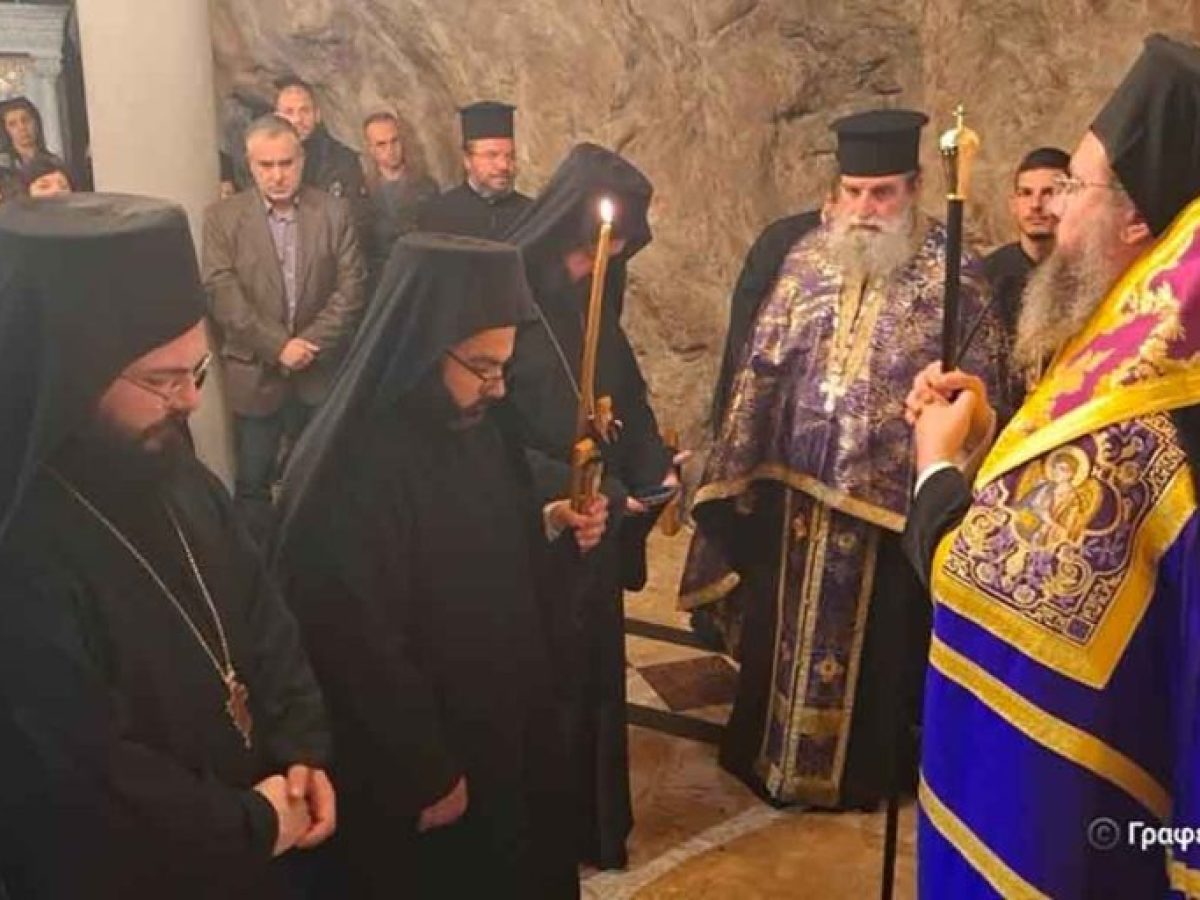 Ρασοευχή νέου Μοναχού στην Ιερά Μονή Παναγίας Ελεούσης Κλεισούρας