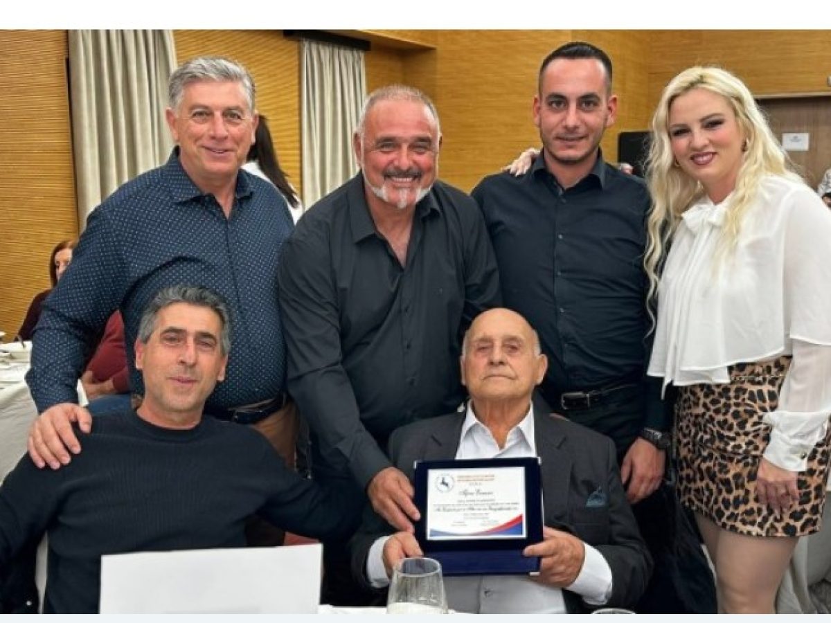 Ρόδος: Βραβεύτηκε για την προσφορά του ο Δημήτρης Κυπριώτης