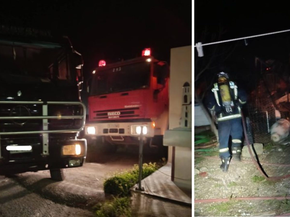 Σαντορίνη: Πυρκαγιά σε κατοικία στον Αγ. Γεώργιο