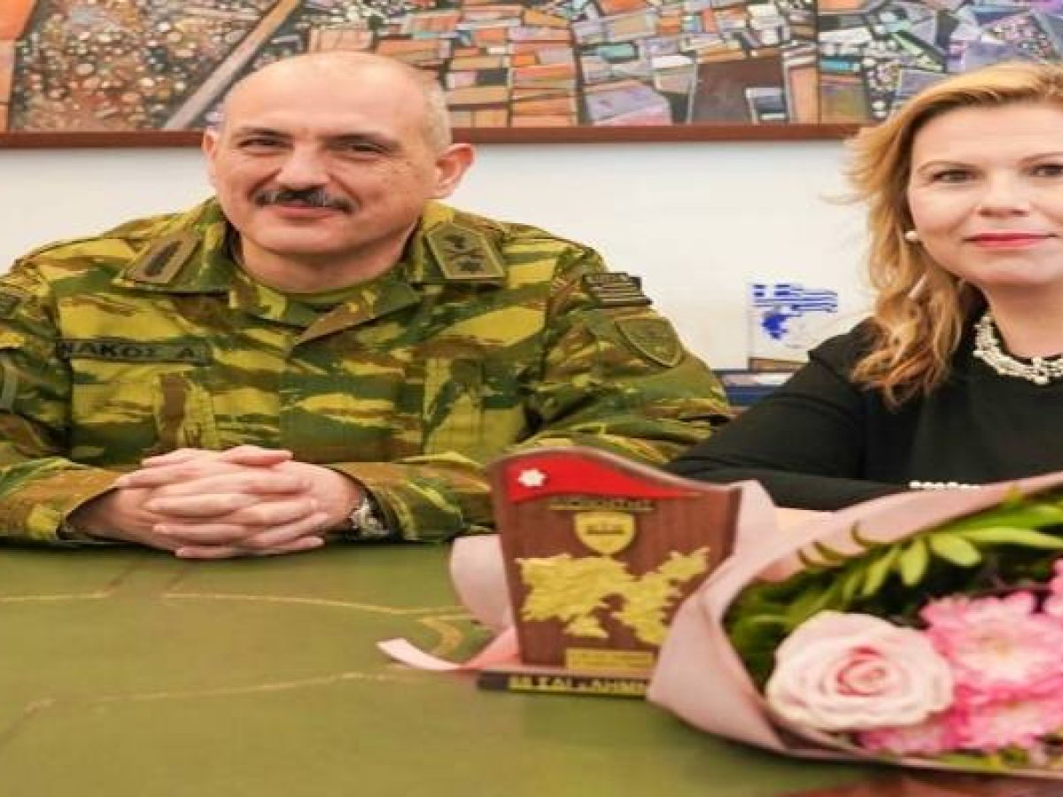 Σε κλίμα συνεργασίας η πρώτη συνάντηση της Δημάρχου Λήμνου με τον νέο Ταξίαρχο της 88 ΣΔΙ