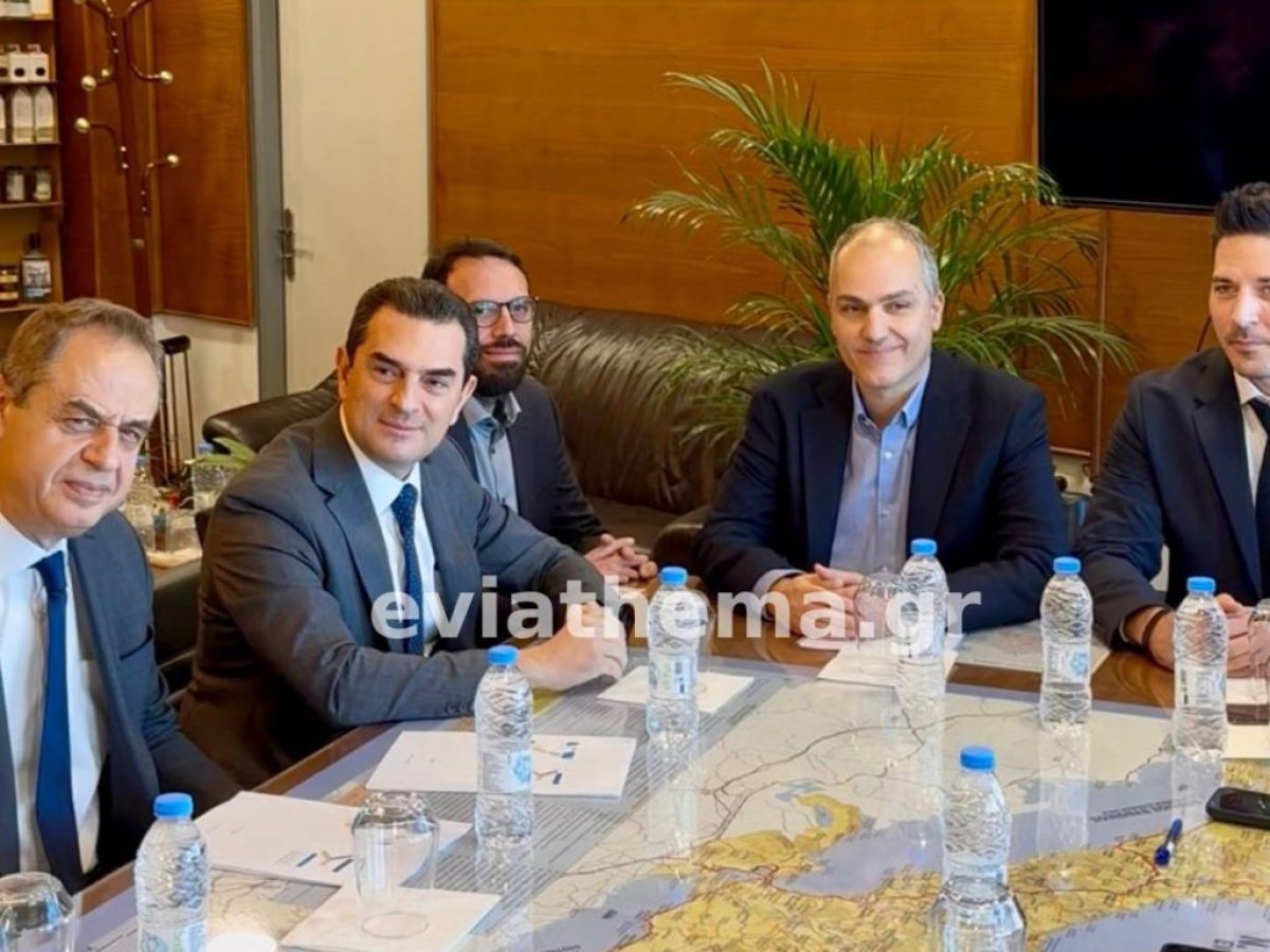 Σε πλήρη εξέλιξη η περιοδεία Σκρέκα – Κονταδάκη: Τι συζητούν τώρα με τους φορείς της Εύβοιας