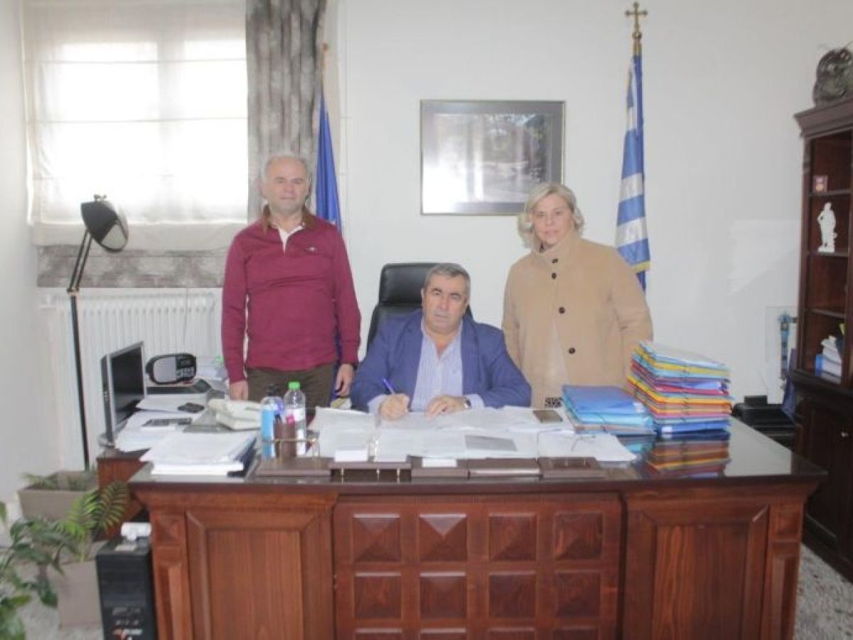 Σε τροχιά αποκατάστασης η Δημοτική Ενότητα Πύλης. Υπογράφτηκαν έργα 250.000€ για δίκτυα και υποδομές