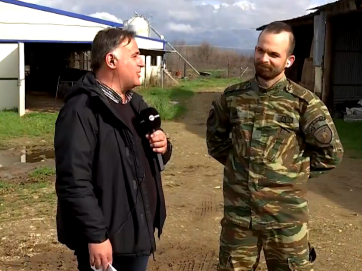 Σέρρες: Κτηνοτρόφος παραμένει στον τόπο του για να ξαναδημιουργήσει από την αρχή το κοπάδι του