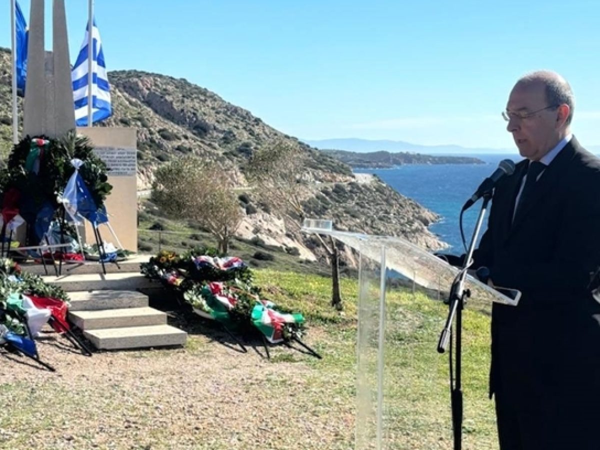 Συγκινητική τελετή για τους 4.000 Ιταλούς που χάθηκαν στο ναυάγιο του «Oria»