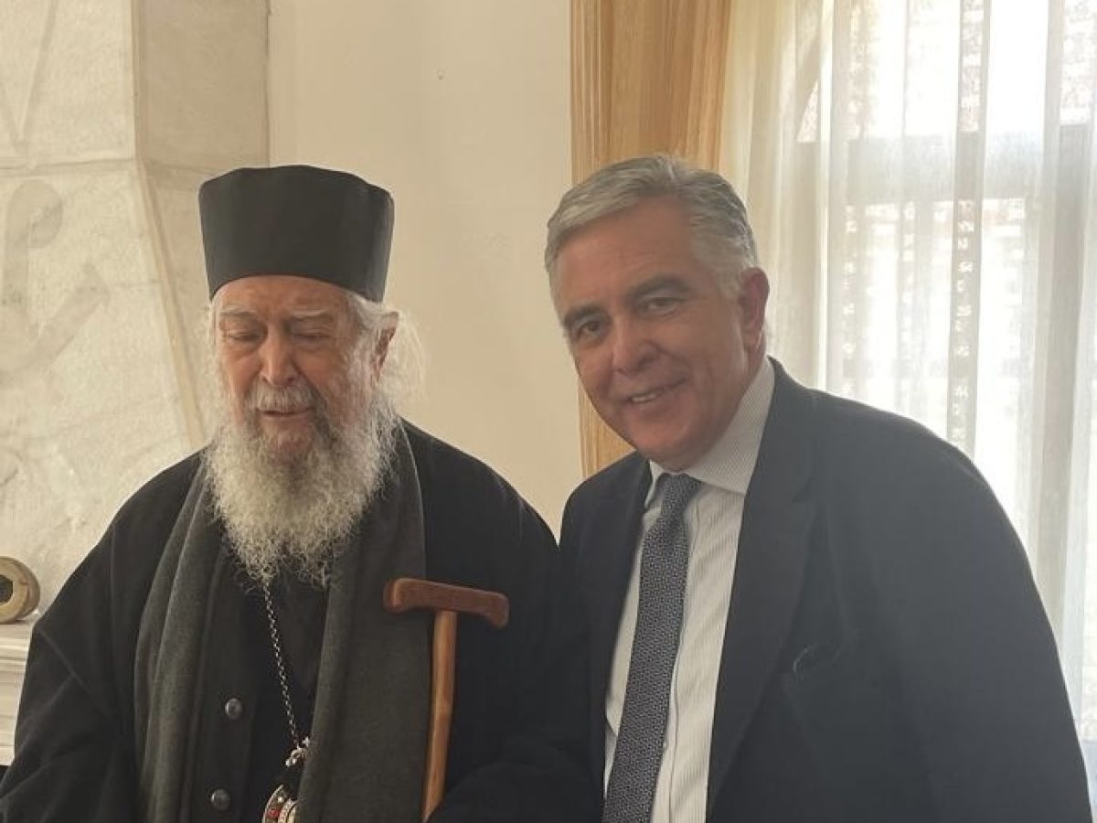 Συλλυπητήριο μήνυμα του Βασίλη Α. Υψηλάντη για την εκδημία του μακαριστού Μητροπολίτου πρώην Γάνου και Χώρας, κυρού Αμφιλοχίου