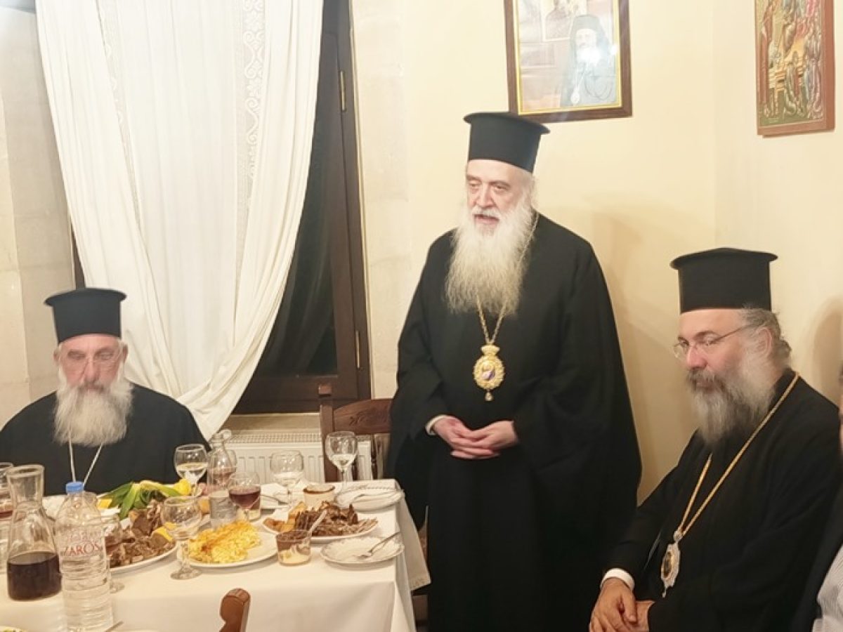 Σημαντικές εκκλησιαστικές διακονίες του Σεβασμιωτάτου κατά την απουσία του από τη Μητρόπολη