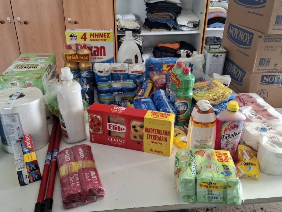 Σημαντική προσφορά τροφίμων στο Κοινωνικό Παντοπωλείο του Δήμου Αμαρουσίου την περίοδο των Χριστουγέννων