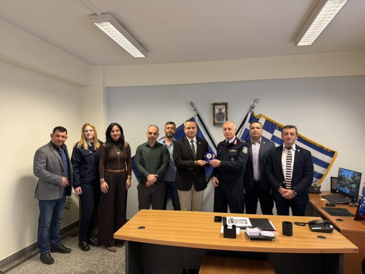 Συνάντηση αντιπροσωπείας της Ε.Α.Α.Μ.Θ. με τον νέο Διευθυντή της Διεύθυνσης Αστυνομίας Δράμας