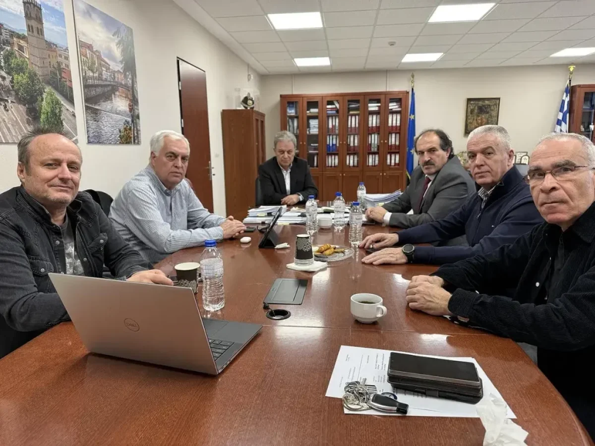 Συνάντηση εργασίας  για το θέμα των πλημμυρικών φαινομένων στην ευρύτερη περιοχή του Αμυνταίου