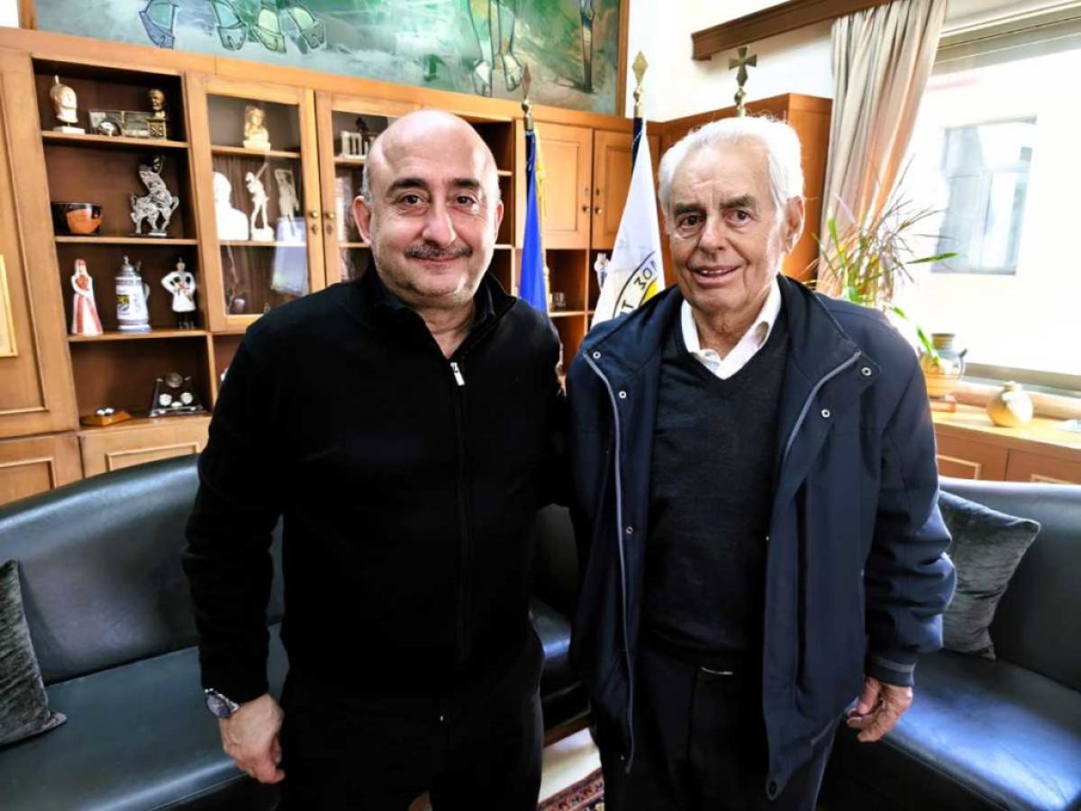 Συνάντηση Σακκά με τον Ευάγγελο Παπαστεριάδη