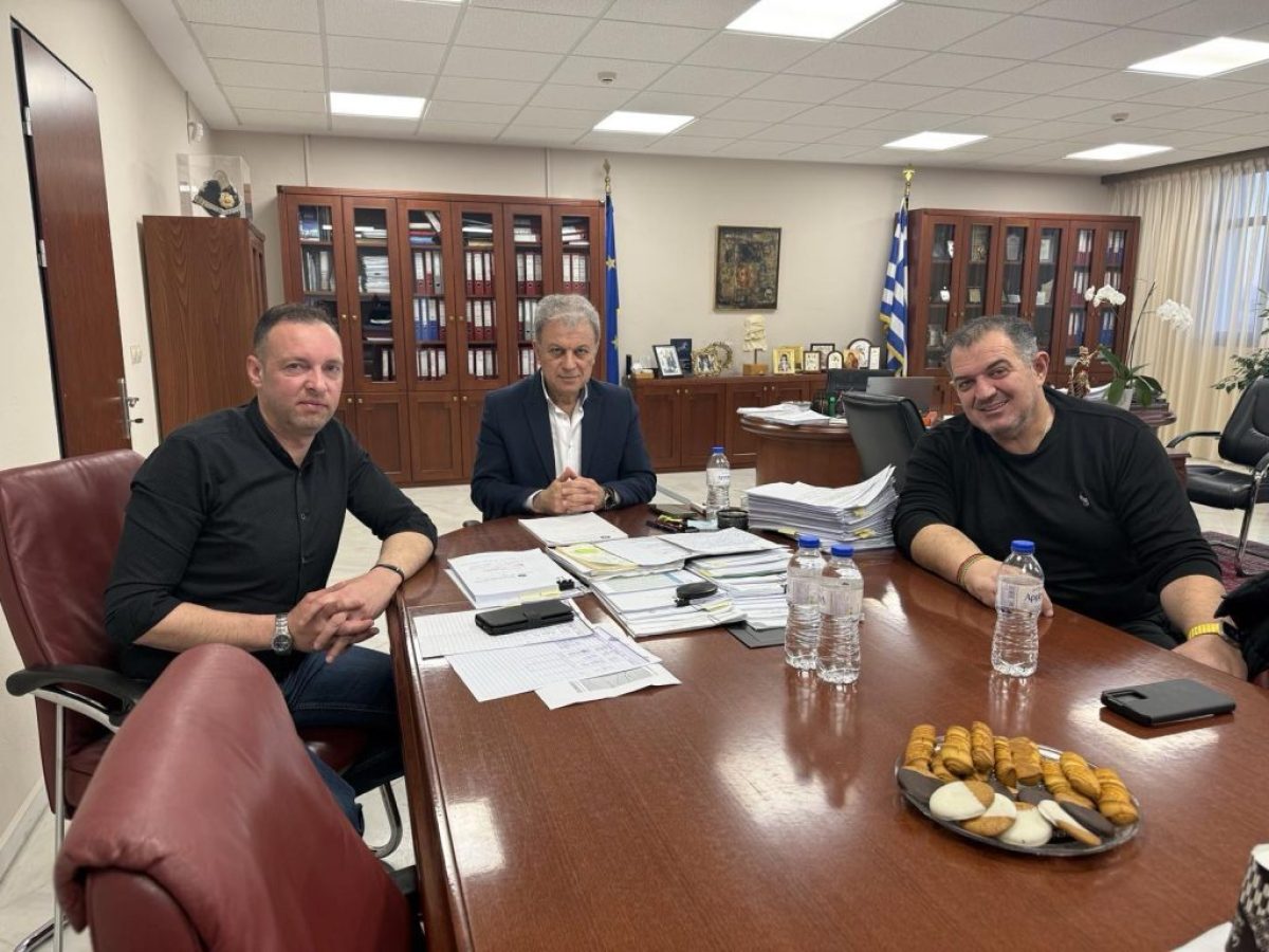 Συνάντηση «Σπάρτακου» με τον Περιφερειάρχη Δ. Μακεδονίας