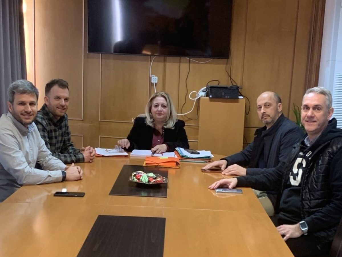 Συνάντηση της Χρύσας Ντιντή με τον Γεωπονικό Σύλλογο