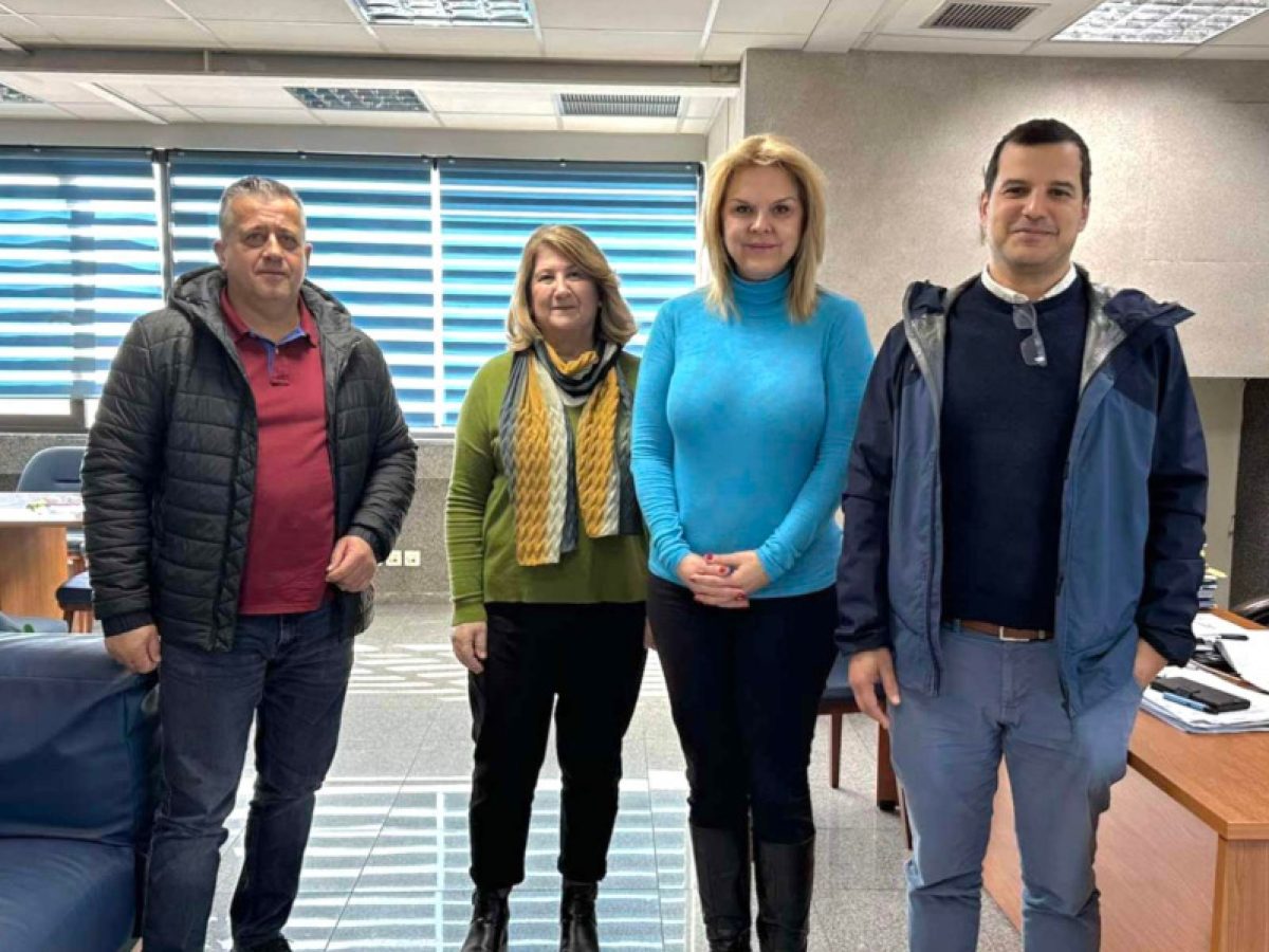 Συνάντηση της Δημάρχου Χαλκιδέων με την Εστία Πολιτισμού Κανήθου