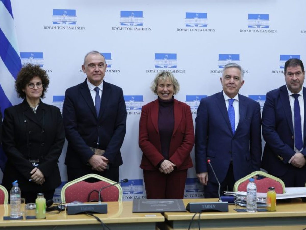 Συνάντηση του Βασίλη Α. Υψηλάντη με την Ιταλική Αντιπροσωπεία  της Επιτροπής Εξωτερικών και Άμυνας της Ιταλικής Γερουσίας