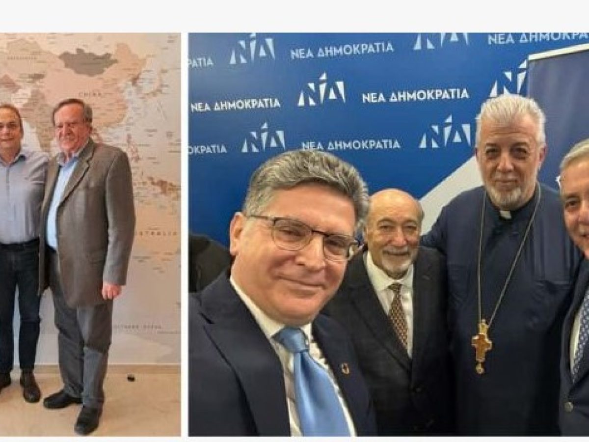 Συναντήσεις του Καλύμνιου πρώην Υφυπουργού Βιομηχανίας του Καναδά Ιωάννη Κάννη στην Αθήνα