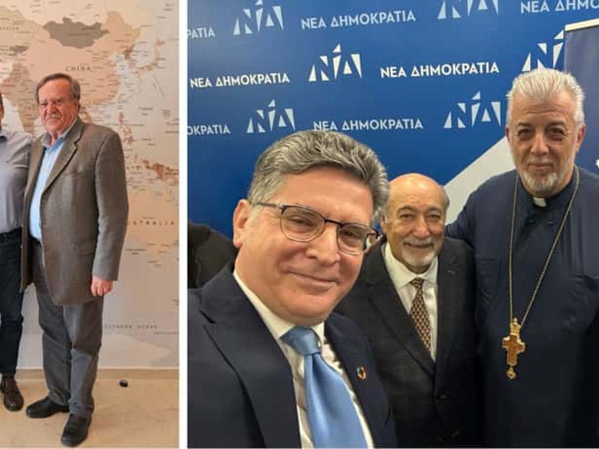 Συναντήσεις του Καλύμνιου πρώην Υφυπουργού Βιομηχανίας του Καναδά Ιωάννη Κάννη στην Αθήνα