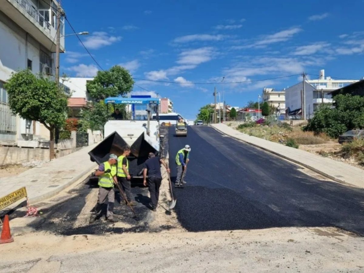 Συνεχίζεται η ανάπλαση οδών ήπιας κυκλοφορίας στη Μεταμόρφωση