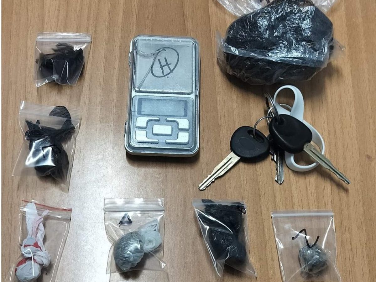 Συνελήφθη άνδρας στη Χαλκιδική για κατοχή κάνναβης – Κατασχέθηκαν ποσότητες και ζυγαριά ακριβείας