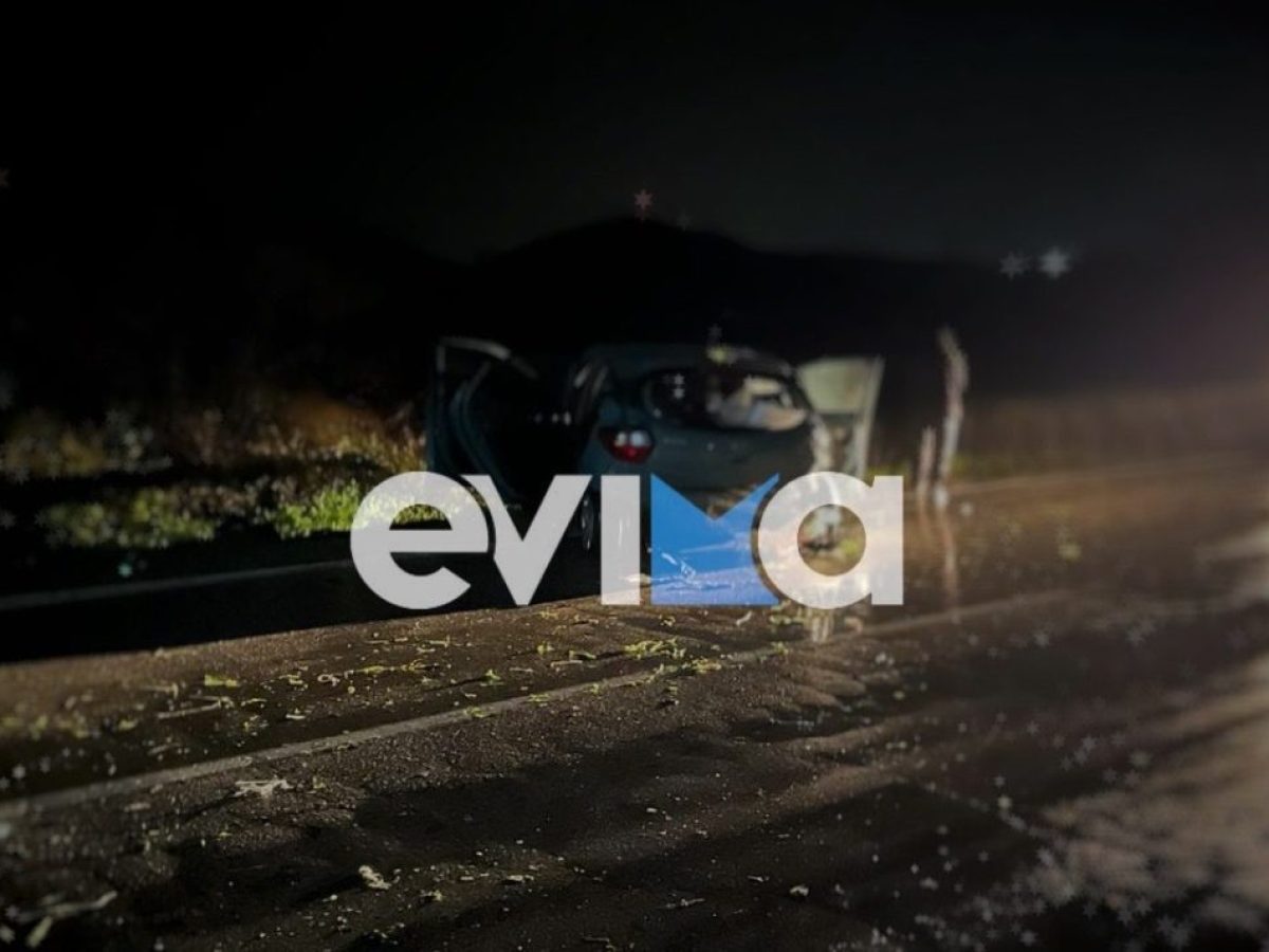 Σοβαρό τροχαίο στην Εύβοια: ΙΧ βγήκε εκτός πορείας – Τρεις τραυματίες
