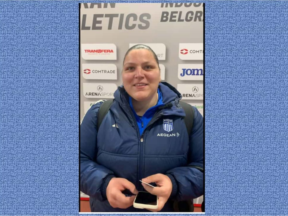 Σπουδαία εμφάνιση και 4η θέση της Μαρίας Μαγκούλια στο Βαλκανικό Πρωτάθλημα Κλειστού Στίβου- Το “μπέρδεμα” των 16,90 που έγινε 15,90 μέτρα δεν λύγισε τη Μαρία.
