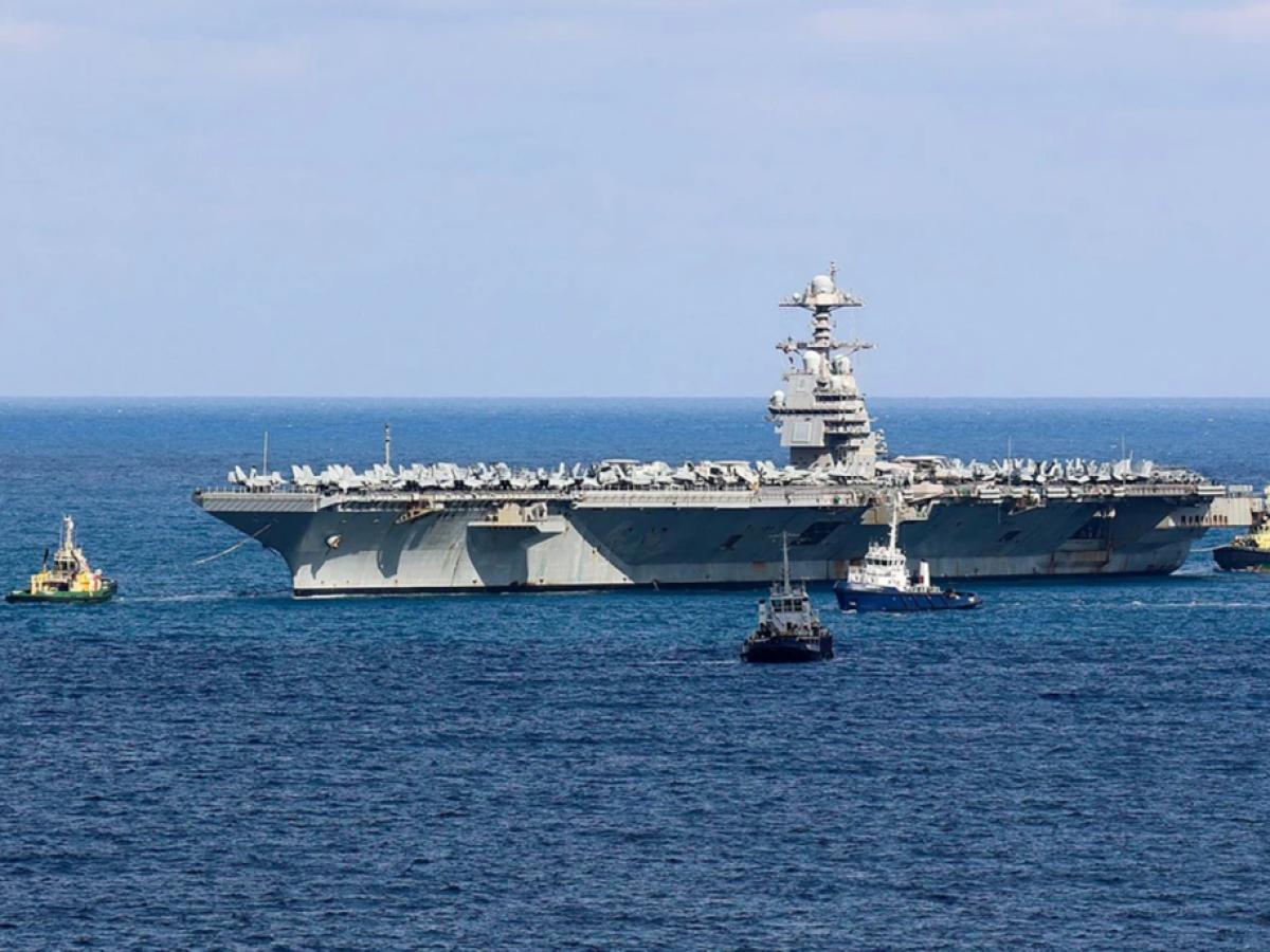Στη Σούδα το USS Gerald R. Ford: Ένα Πλωτό Φρούριο στην Κρήτη