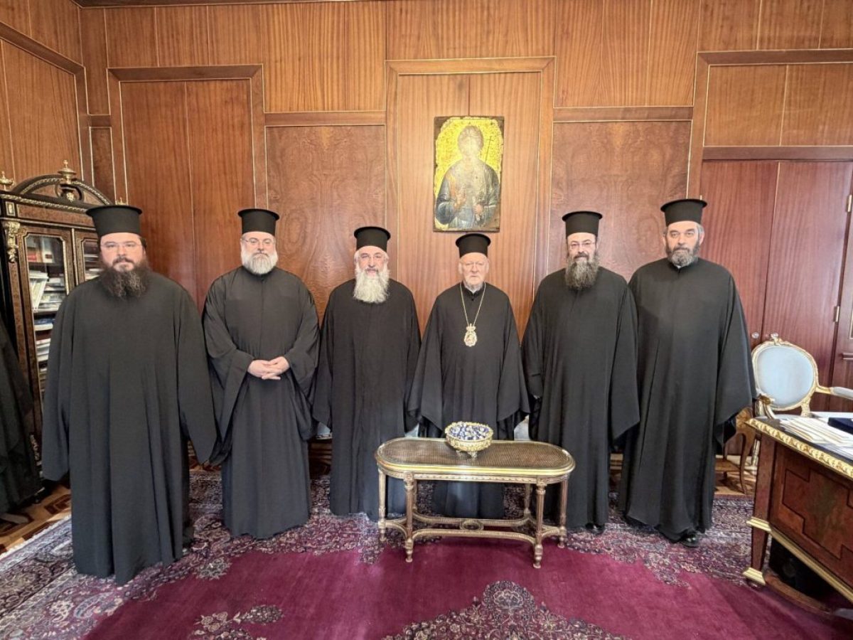 Στο Οικουμενικό Πατριαρχείο οι νεοεκλεγέντες Μητροπολίτες Κυδωνίας και Αποκορώνου, και Λάμπης, Συβρίτου και Σφακίων