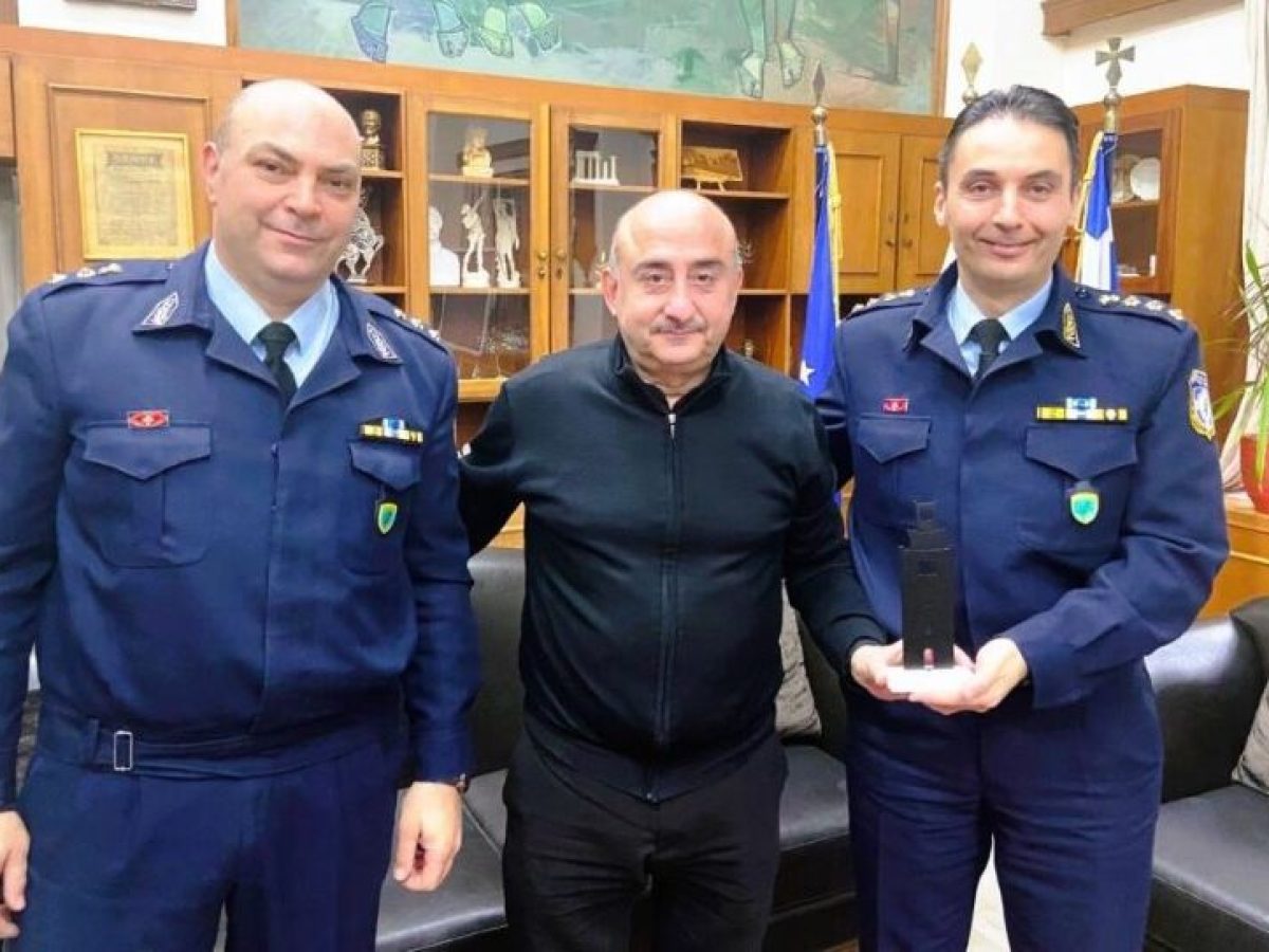 Στον Δήμαρχο Τρικκαίων η νέα διοίκηση της Δ/νσης Αστυνομίας Τρικάλων