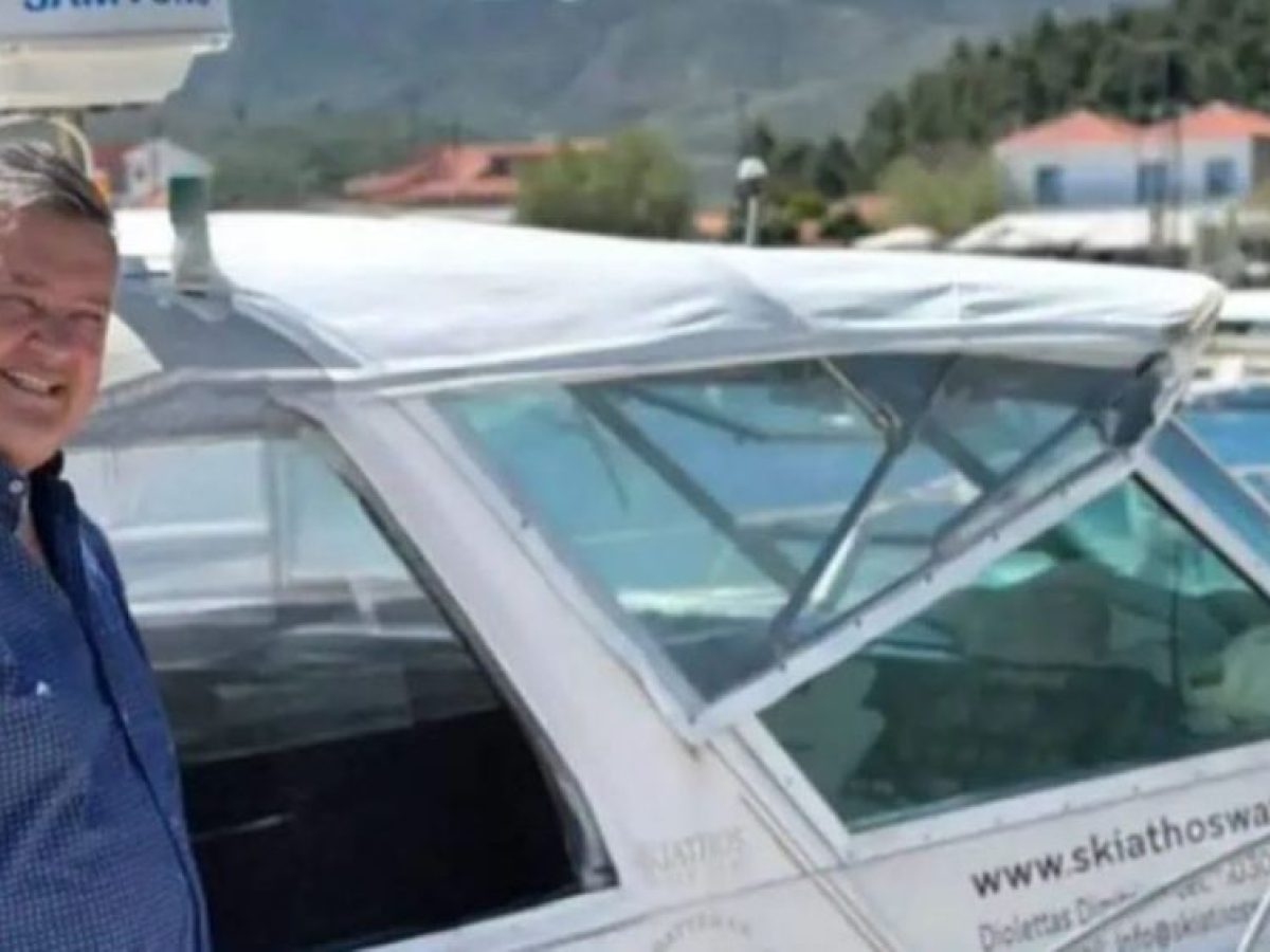 Τιμητική διάκριση στον καπετάνιο της Σκιάθου που σώζει ζωές