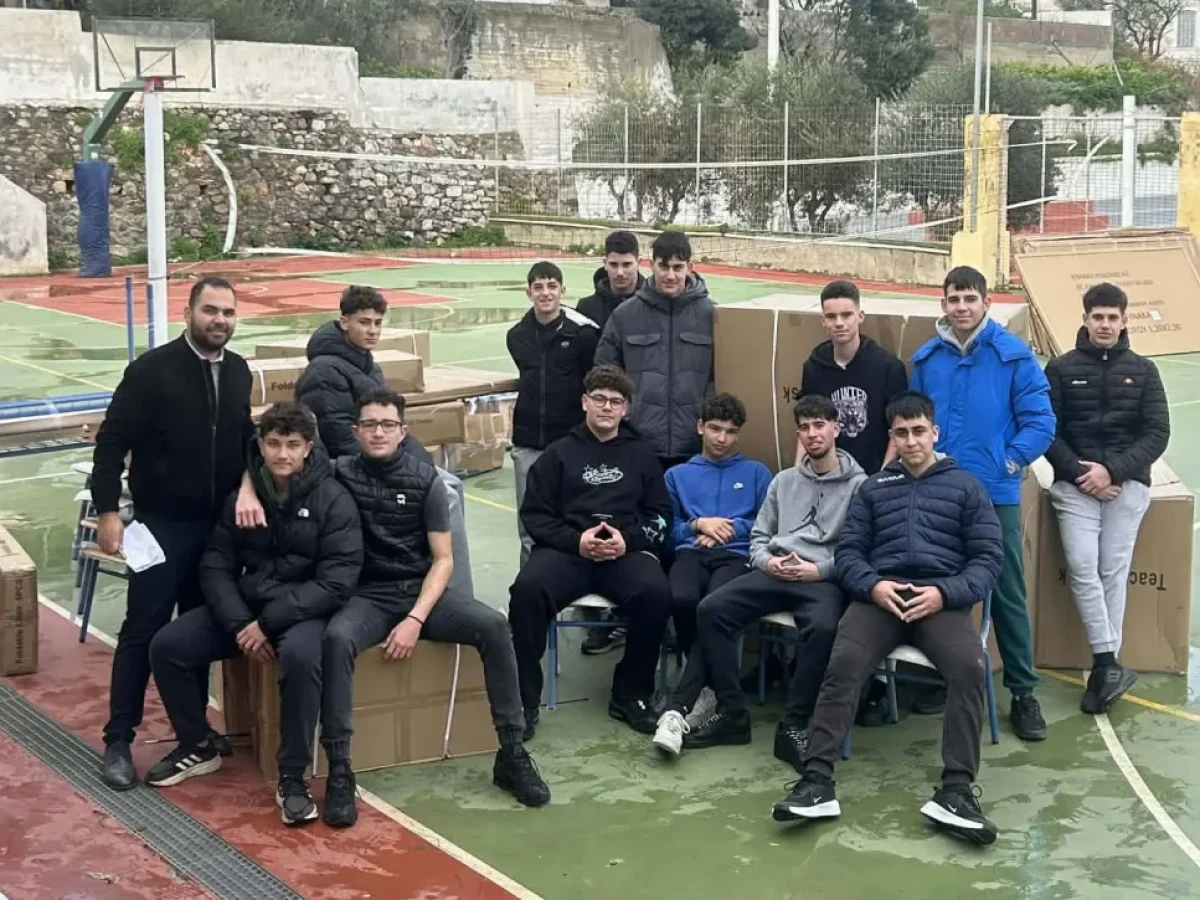 Τιμόθεος Κωττάκης: “Πράξεις και αποτέλεσμα” με νέα παράδοση σχολικού εξοπλισμού στη Λέρο