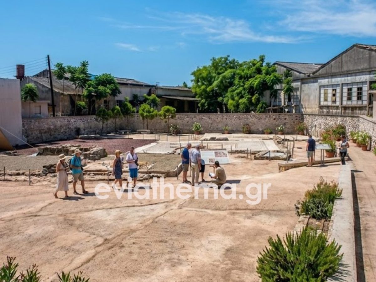 Το κρυμμένο διαμάντι της Χαλκίδας: Η Ρωμαϊκή Παλαίστρα που μαγεύει με τα σπάνια ψηφιδωτά της