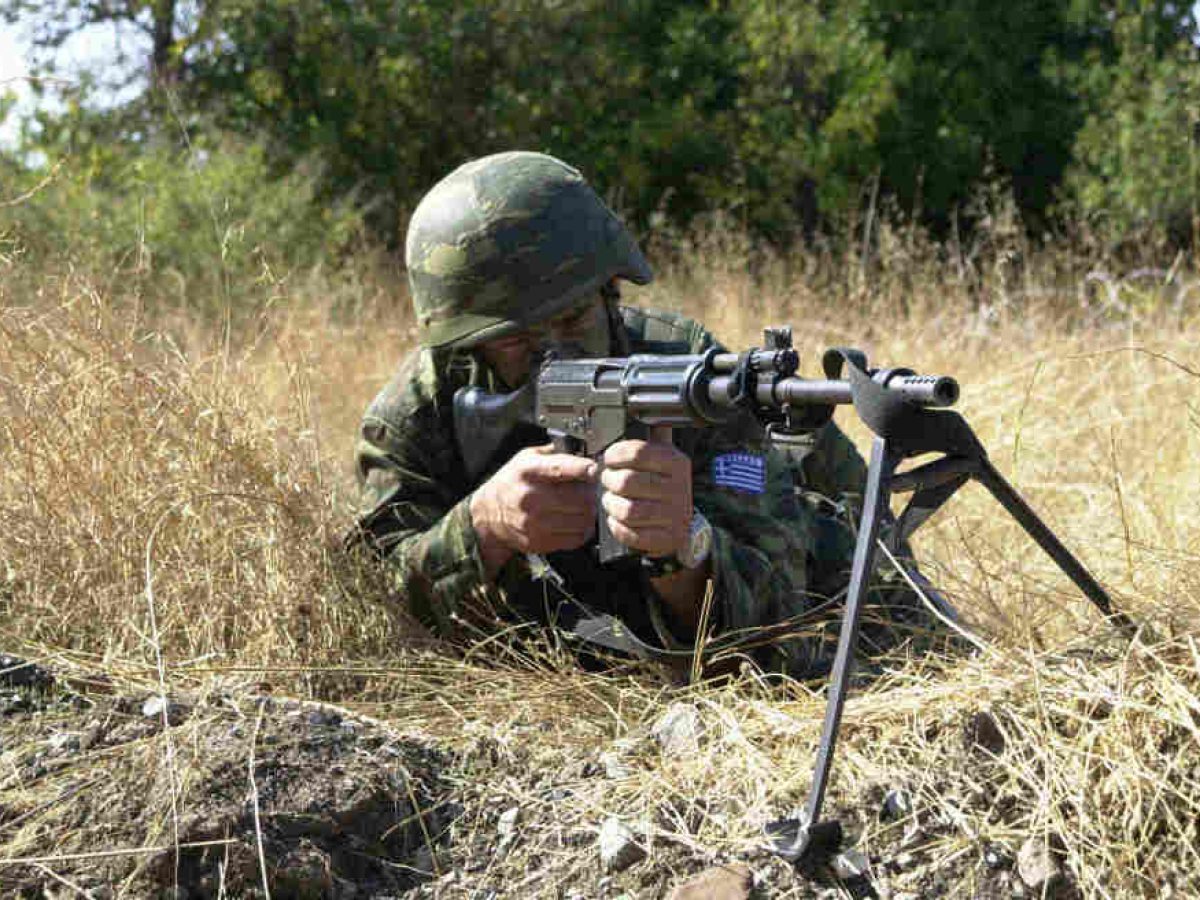 Βολές πυροβόλων όπλων στο Πεδίο Ασκήσεων Καμένου Δάσους